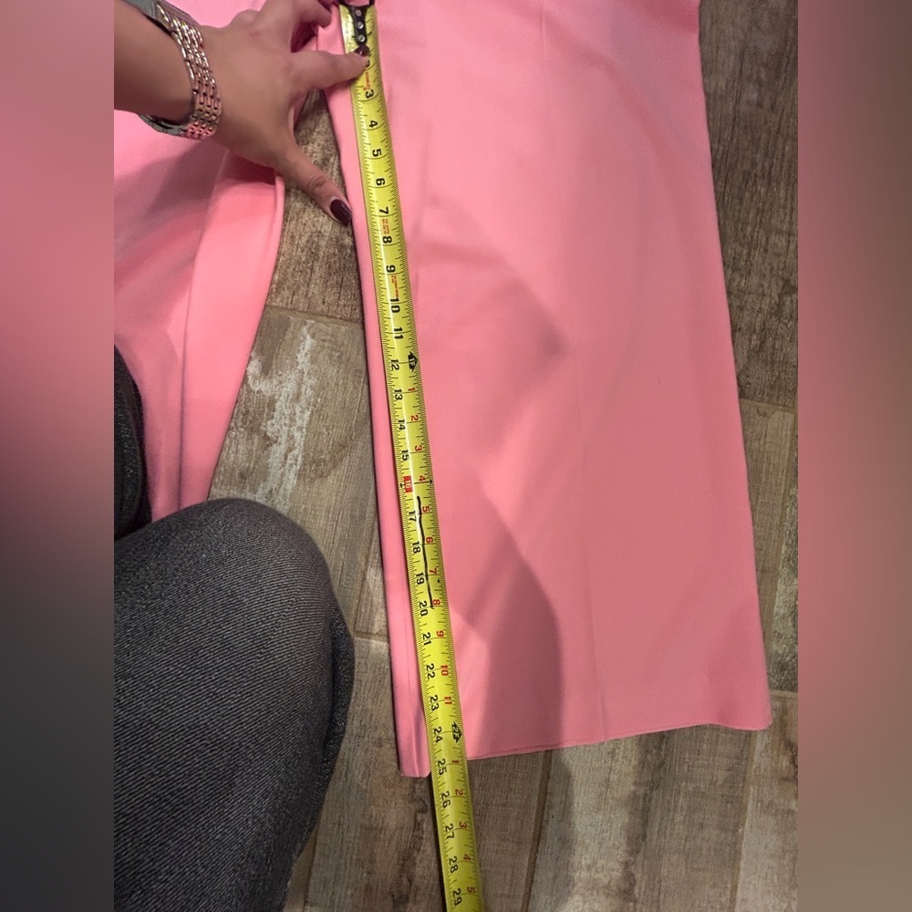 Trina Turk Vibrant Pink Cropped Wide-Leg Pants - Picture 8 of 12